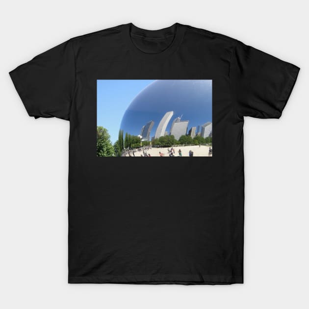 Cloud Gate Reflections T-Shirt by AH64D